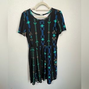 Lularoe Amelia Dress Size L